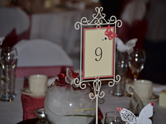 Table Number Holders